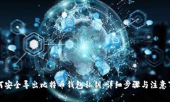 如何安全导出比特币钱包